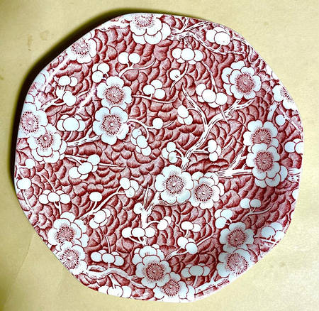 Staffordshire Flower Red by Jonroth Studios