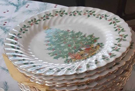 JB1337 Square Luncheon Plate