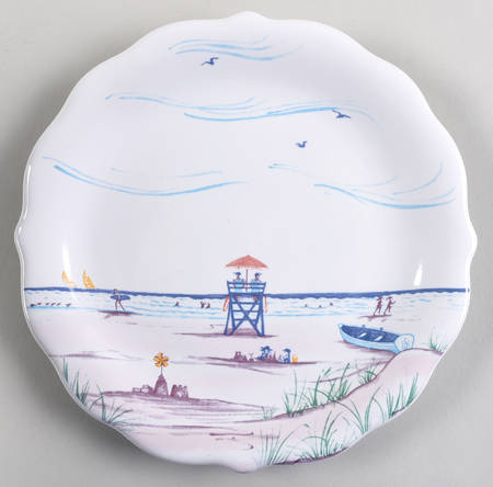 Country Estate Seaside Party Plate