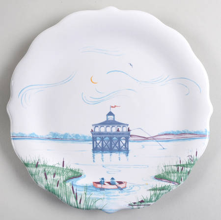 Country Estate Seaside Party Plate