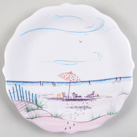 Country Estate Seaside Party Plate