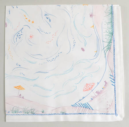 Country Estate Seaside Cloth Napkin