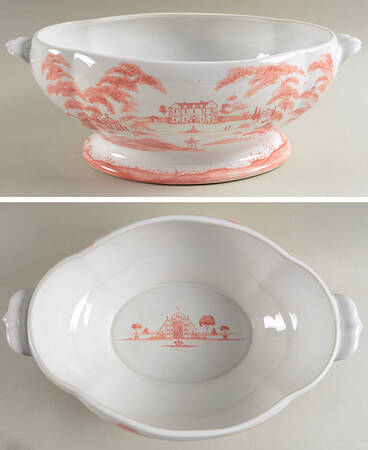 Country Estate Petal Pink Tureen No Lid