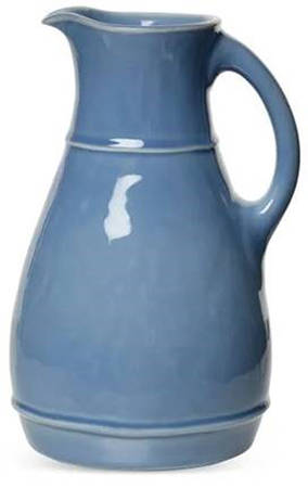 Puro Chambray Blue 10" Pitcher Vase