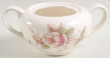 Rose of Sharon Sugar Bowl No Lid
