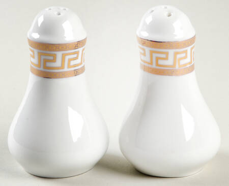 Greek Key Gold Salt & Pepper Set