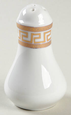 Greek Key Gold Salt Shaker
