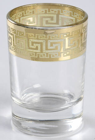 Greek Key Shot Glass
