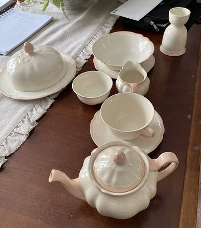 207 Pink Coupe Cereal Bowl