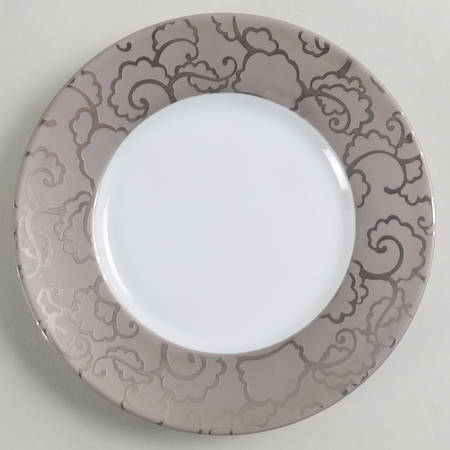 Falbala Platinum Bread & Butter Plate