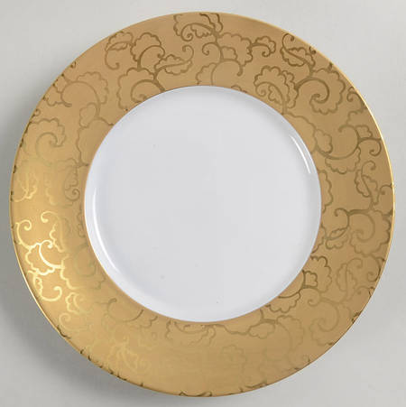 Falbala Gold Salad Plate