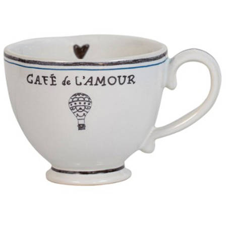 L'Amour Toujours Footed Tea/Coffee Cup (No Saucer)