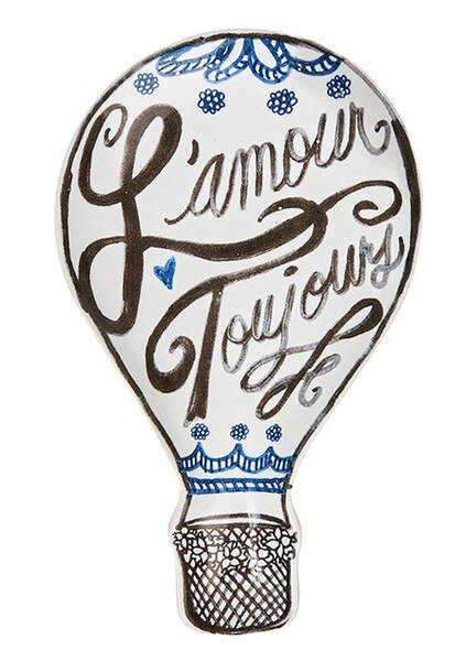 L'Amour Toujours Figural Serving Tray