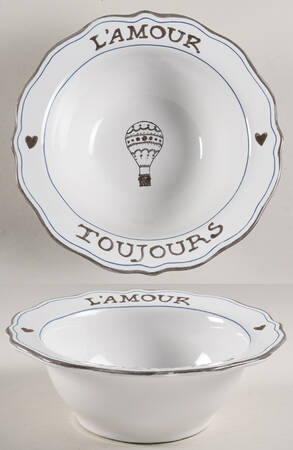 L'Amour Toujours Rim Cereal Bowl
