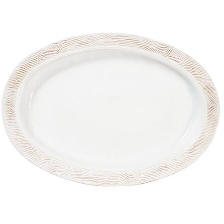 Blenheim Oak 18" Oval Serving Platter