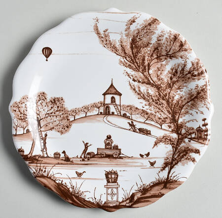 Country Estate Harvest Party Plate