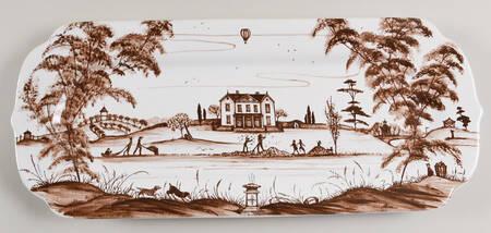 Country Estate Harvest 15" Rectangular Tray