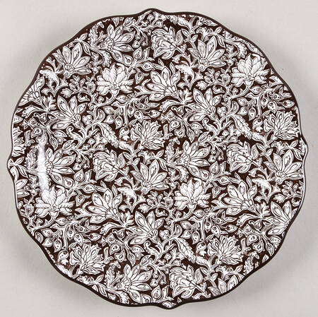 Bohemian Vine Party Plate