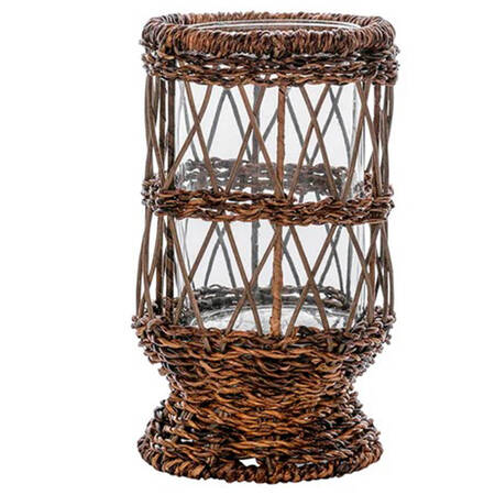 Devon Willow Hurricane Lamp & Globe