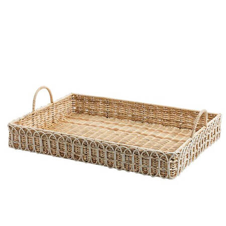 Provence Rattan Rectangular Tray