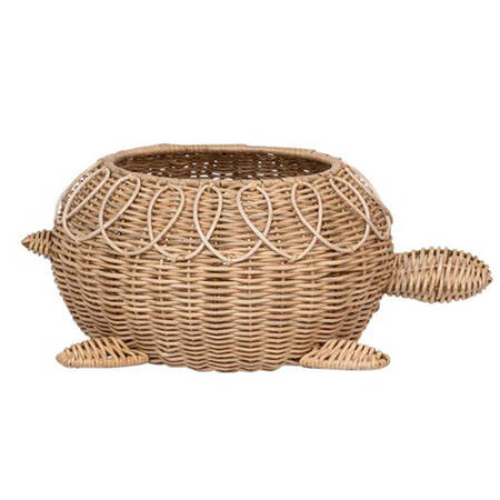 Provence Rattan 10" Figural Serving Bowl