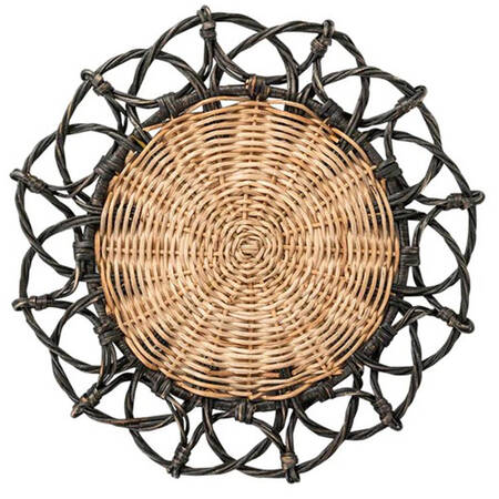 Provence Rattan Round Woven Rattan Placemat