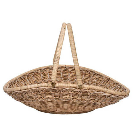 Provence Rattan Centerpiece Basket