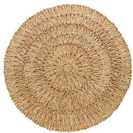 Table Decor Round Woven Placemat