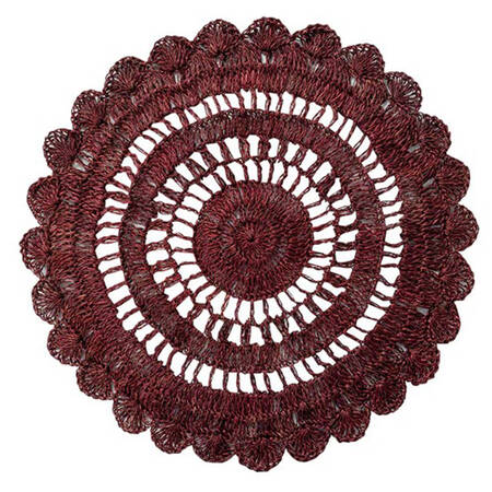 Table Decor Round Woven Placemat