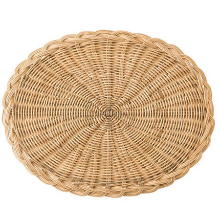 Table Decor Oval Woven Placemat