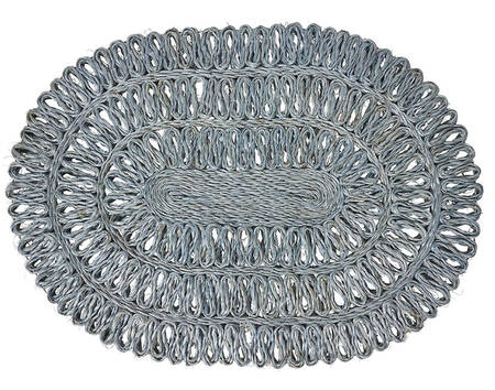 Table Decor Oval Woven Rattan Placemat