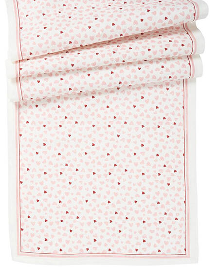 Love You More 18" X 90" Cloth Table Runner