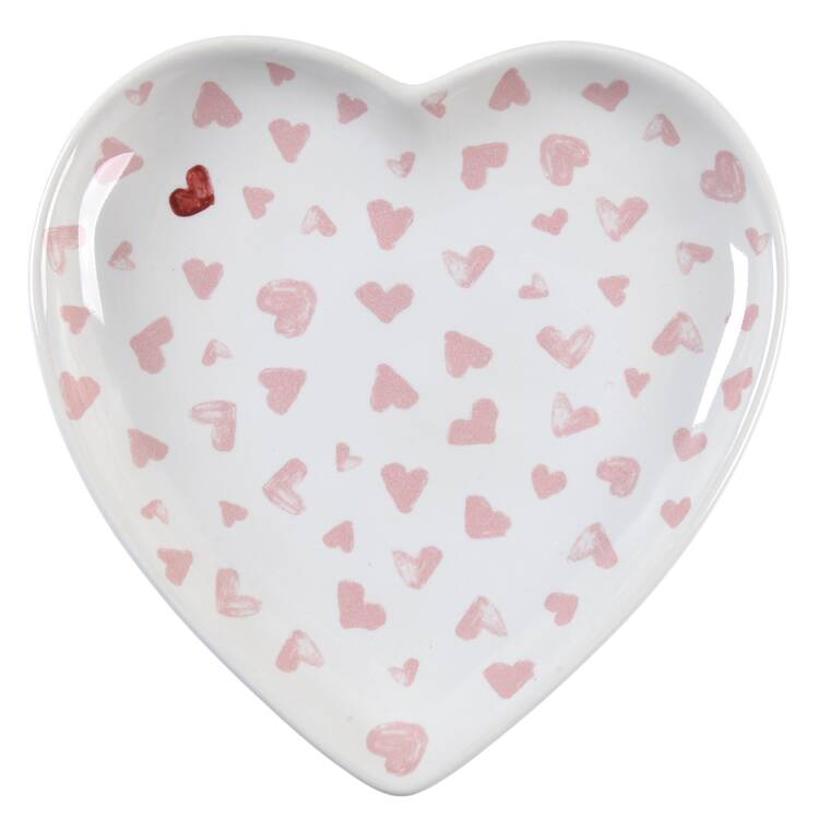 Love You More Heart Shaped Tray