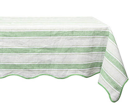Cabana Stripe 60" X 120" Rectangular Tablecloth