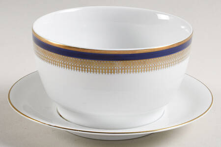 JOE105 Gravy Boat with Attached Underplate