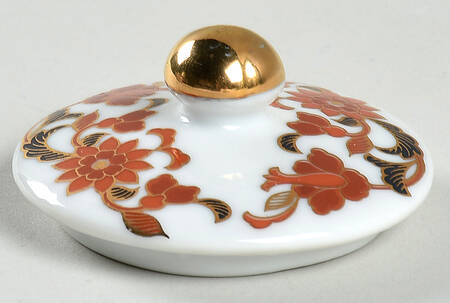 Gold Kabuki Lid for Mini Sugar Bowl