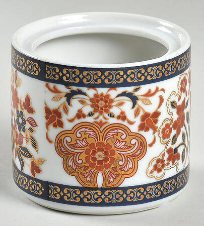 Gold Kabuki Mini Sugar Bowl No Lid
