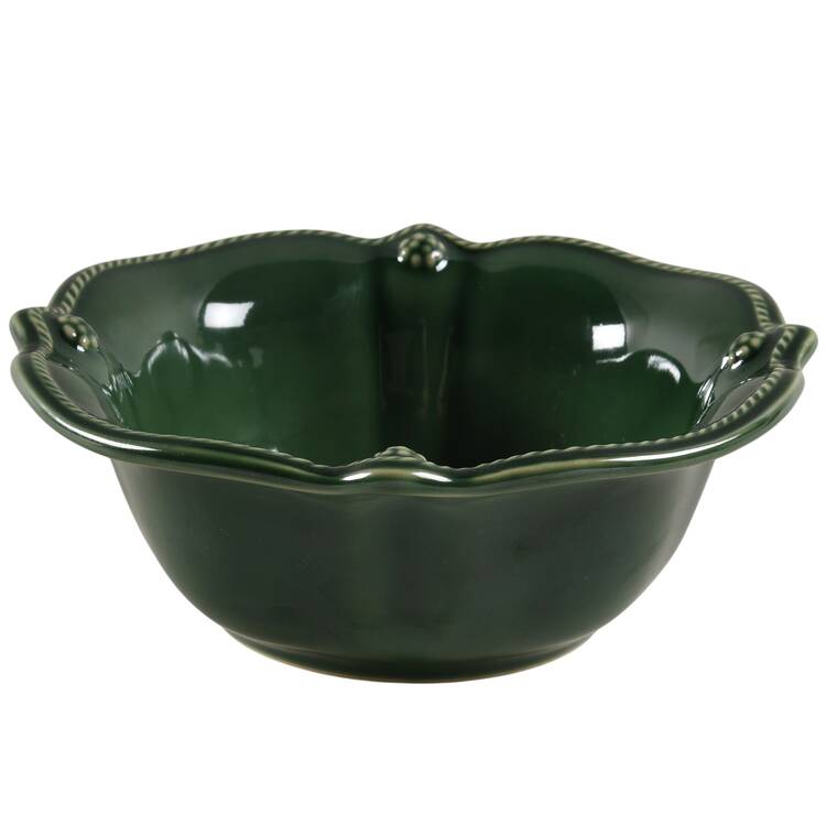 Berry&Thread-Basil Green Rim Cereal Bowl