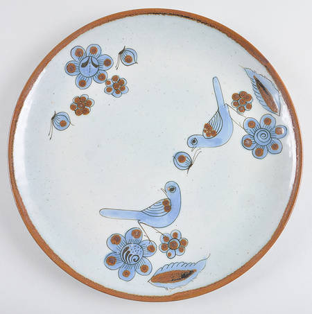 El Palomar Blue 11" Chop Plate (Round Platter)