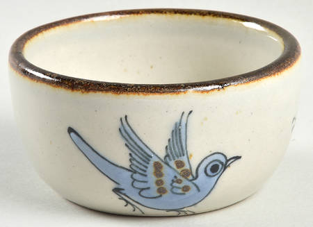 El Palomar Blue Fruit/Dessert (Sauce) Bowl