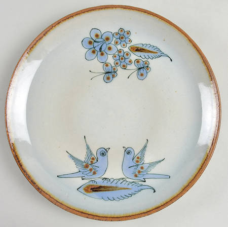 El Palomar Blue Dinner Plate