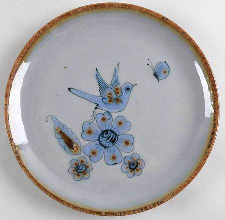 El Palomar Blue Luncheon Plate