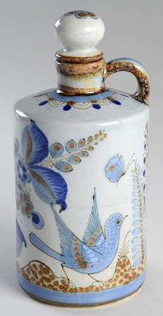 El Palomar Blue Carafe & Lid