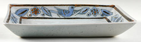 El Palomar Blue 10" Rectangular Tray