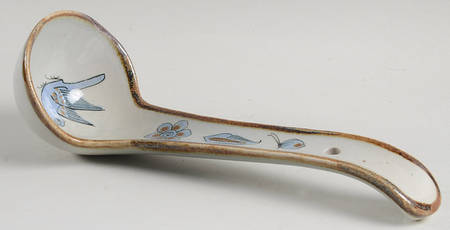 El Palomar Blue Tureen Ladle