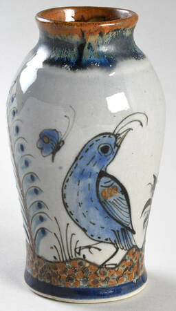 El Palomar Blue 6" Vase