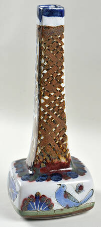 El Palomar Blue 13" Vase