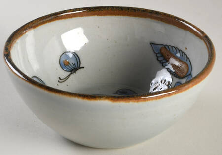 El Palomar Blue Coupe Cereal Bowl