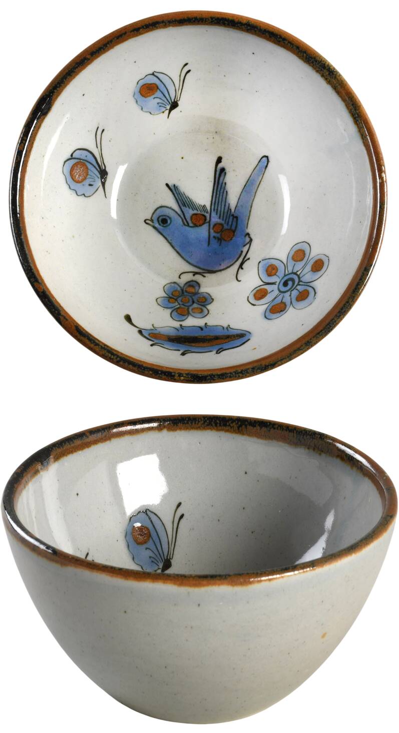 El Palomar Blue Coupe Cereal Bowl