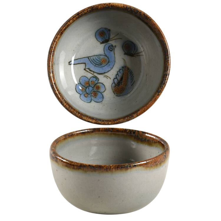 El Palomar Blue Fruit/Dessert (Sauce) Bowl